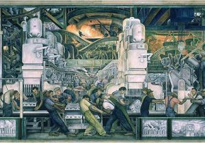 Detroit Industry Murals north Wall 10 Most Famous Works by Diego Rivera