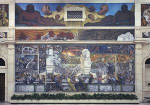 Detroit Industry Murals north Wall Diego Rivera Detroit Industry Fresco Cycle north Wall