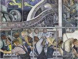 Detroit Industry Murals north Wall Diego Rivera Paintings