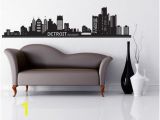 Detroit Skyline Wall Mural Found It at Wayfair Style and Apply Detroit Skyline Wall Decal