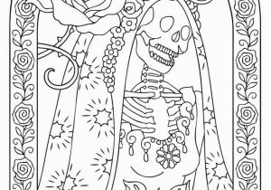 Dia De Los Muertos Couple Coloring Pages 18awesome Day the Dead Adult Coloring Book Clip Arts & Coloring