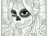 Dia De Los Muertos Couple Coloring Pages Halloween Coloring Pages Ebook Sugar Skull Halloween