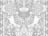 Dia De Muertos Coloring Pages Day Of the Dead Coloring Sheets Dover Publications