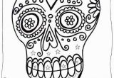 Dia De Muertos Coloring Pages Dia De Los Muertos Sugar Skull Coloring Pages for Kids