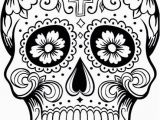 Dia De Muertos Coloring Pages Pin Auf Sugar Skull