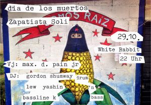 Dia Wall Murals Dia De Los Muertos – Zapatista soli