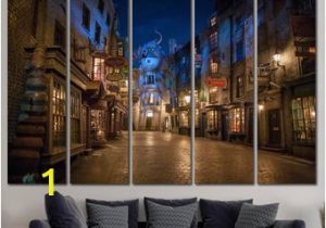 Diagon Alley Wall Mural Alley Wall Art