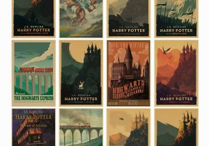 Diagon Alley Wall Mural Cheap Home Decor Buy Quality Poster Harry Potter Directly