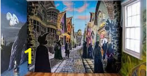 Diagon Alley Wall Mural Harry Potter Murals Google Search