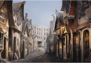 Diagon Alley Wall Mural This Post Talks About How Pottermore Acts as A