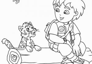 Diego and Baby Jaguar Coloring Pages 28 Go Diego Go Coloring Pages