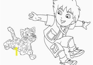 Diego Coloring Pages Online Aventuras De Go Imagenes Colorear