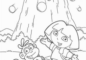 Diego Coloring Pages Online Dora and Boots are Near Mount Coloring Pages Dora the Explorer