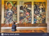 Diego Rivera the Complete Murals Diego Rivera Paintings Stockfotos & Diego Rivera Paintings Bilder