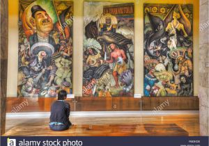 Diego Rivera the Complete Murals Diego Rivera Paintings Stockfotos & Diego Rivera Paintings Bilder