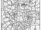 Difficult Color by Number Coloring Pages All Holiday Coloring Pages