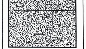 Difficult Color by Number Coloring Pages Difficult Color by Number Printables