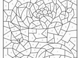 Difficult Color by Number Coloring Pages for Adults Coloring Pages Free Printable Color by Number Coloring