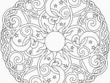 Difficult Mandala Coloring Pages Printable Image Free Printable Difficult Mandala Coloring Pages for Adults