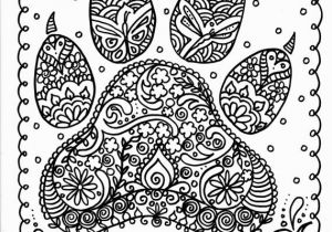 Difficult Mandala Coloring Pages Printable Instant Download Dog Paw Print You Be the Artist Dog Lover Animal
