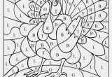 Difficult Thanksgiving Coloring Pages Fall Coloring Pages Color by Number Thanksgiving