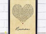 Digitally Printed Wall Murals Amazon Human Vintage Heart song Lyric Wall Art Quote