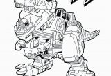 Dino Power Ranger Coloring Pages Red Zord Download them All