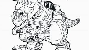 Dino Power Ranger Coloring Pages Red Zord Download them All