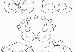 Dinosaur Feet Coloring Pages Dinosaurs Printable Coloring Masks Dinosaur Masks Triceratops Mask