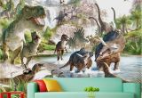 Dinosaur Murals Bedroom Mural 3d Wallpaper 3d Wall Papers for Tv Backdrop Dinosaur World