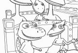 Dinosaur Train Coloring Book Pages Buddy and Tiny Ride Train with Shiny Family In Dinosaurus