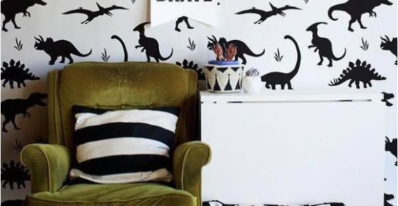 Dinosaur Wall Mural Stencils Jurassic Park Dinosaurs Wall Mural Stencils for Kids Room or