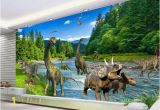 Dinosaur Wall Mural Uk 3d Fantasy Mural Wallpaper Jurassic Dinosaur Era Mural for Kids Living Room sofa Bedroom Tv Backdrop Wall Mural Wall Paper Canada 2019 From