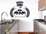 Dinosaur Wall Mural Uk Tzxdbh Bakery Shop Logo Wall Sticker Bakeshop Decor Kitchen