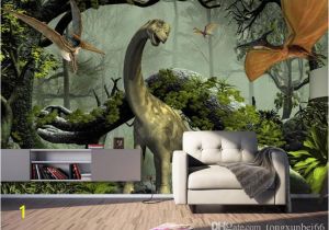 Dinosaur Wall Murals Large Custom Wallpaper 3d Stereo Dinosaur theme Murals