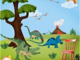 Dinosaur Wall Murals Large This Dinosaur Wall Mural Would Make Such A Neat Room for A Dinosaur