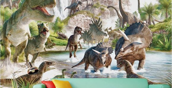 Dinosaurs Murals Walls Mural 3d Wallpaper 3d Wall Papers for Tv Backdrop Dinosaur World