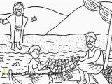 Disciples Fishing Coloring Page Jesus and the Children Coloring Pages Fish Coloring Pages for Kids
