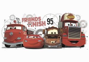 Disney Cars 2 Wall Murals Roommates Rmk2556gm Cars 2 Friends to the Finish Peel and Stick Giant Wall Decals