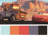 Disney Cars Murals these Disney Pixar Palettes are the Most Aesthetically Pleasing