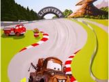 Disney Cars Race Track Mini Wall Mural 24 Best Cars Mural Images