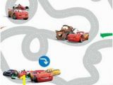 Disney Cars Race Track Mini Wall Mural Buy Disney Cars Racetrack Wallpaper Sample Multicoloured at Argos