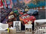 Disney Cars Wall Mural Doe Het Zelf Cars World Wallpaper Wall Mural for Kids Disney