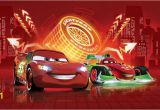 Disney Cars Wall Mural Doe Het Zelf Muurposters Cars Neon Wallpaper Wall