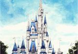 Disney Cinderella Castle Wall Mural Disney Tattoo – Cinderella S Castle Disney World – Giclee
