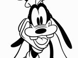 Disney Clips Coloring Pages Goofy Coloring Pages