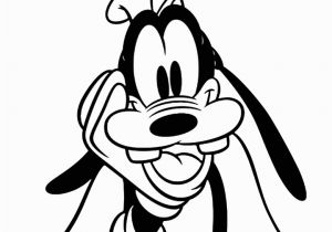 Disney Clips Coloring Pages Goofy Coloring Pages