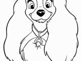 Disney Clips Coloring Pages Lady and the Tramp Printable Coloring Pages