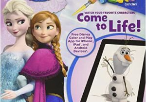 Disney Color and Play Coloring Pages Disney Frozen Bendon 5 In 1 Coloring and Activity Book
