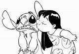 Disney Coloring Pages Lilo and Stitch Lilo and Stitch Kiss Coloring Pages Hellokids